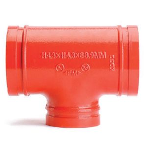XGQT03273168 Te Reducida 10" DN250 x 6" DN150 Rojo